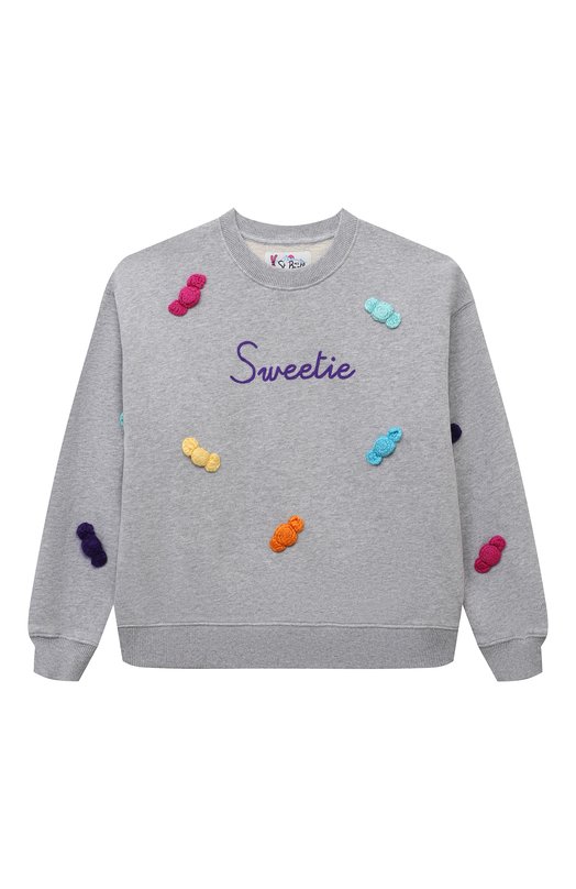 

Хлопковый свитшот MC2 Saint Barth, Серый