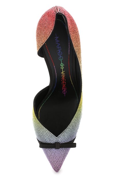 Туфли с отделкой кристаллами MARCO DE VINCENZO, арт. MXV213/A6RE, фото 5