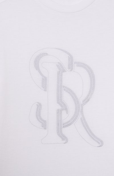 Футболка STEFANO RICCI JUNIOR белого цвета по цене 39950 руб., арт. YNH5301420/803, фото 3 Футболка STEFANO RICCI JUNIOR, арт. YNH5301420/803, фото 3