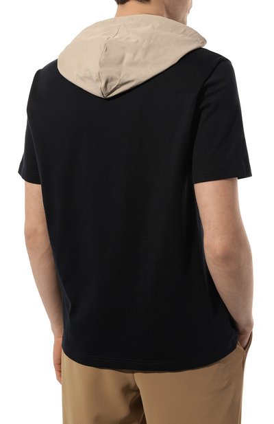 Хлопковое худи ELEVENTY PLATINUM, арт. G75TSHG18 TES0G214, фото 4