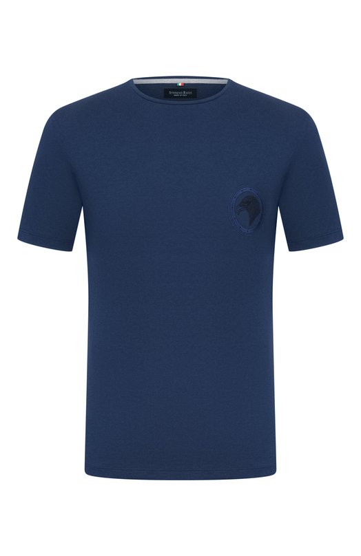 Футболка Stefano Ricci MNI42H0020/803 Синий MNI42H0020/803