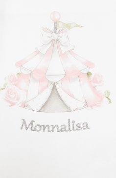 Хлопковый топ MONNALISA, арт. 315611SG, фото 1