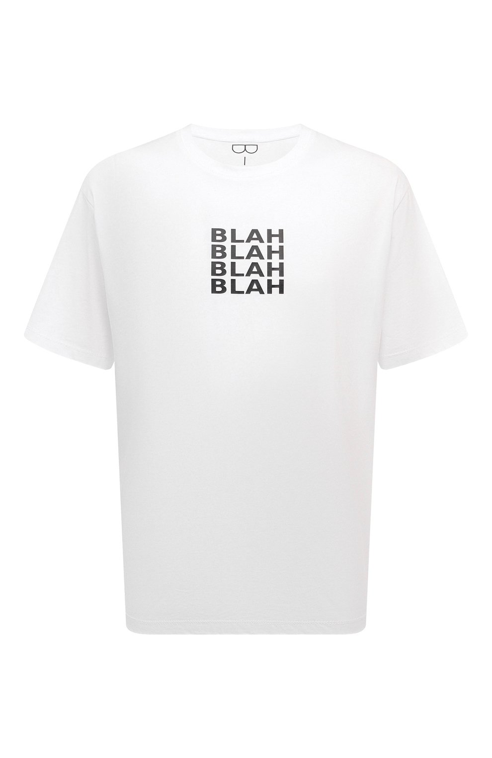 Хлопковая футболка BISIBIGLIO белого цвета по цене 11550 руб., арт. 0F BLAH, фото 1 Хлопковая футболка BISIBIGLIO, арт. 0F BLAH, фото 1