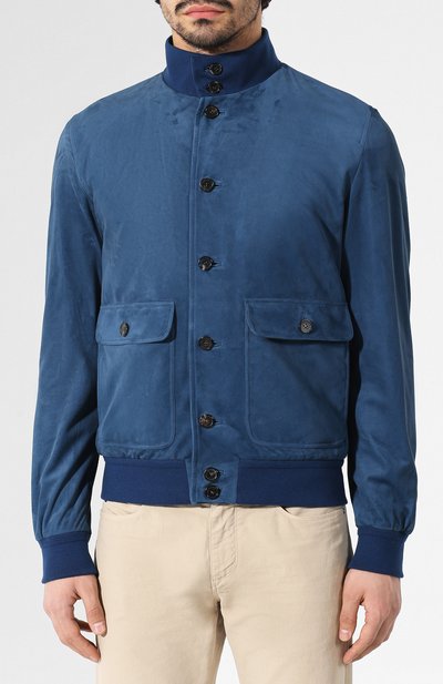 Замшевый бомбер LORO PIANA, арт. FAI0997, фото 3