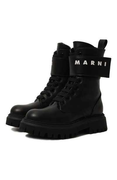 Кожаные ботинки MARNI, арт. 78311/28-35