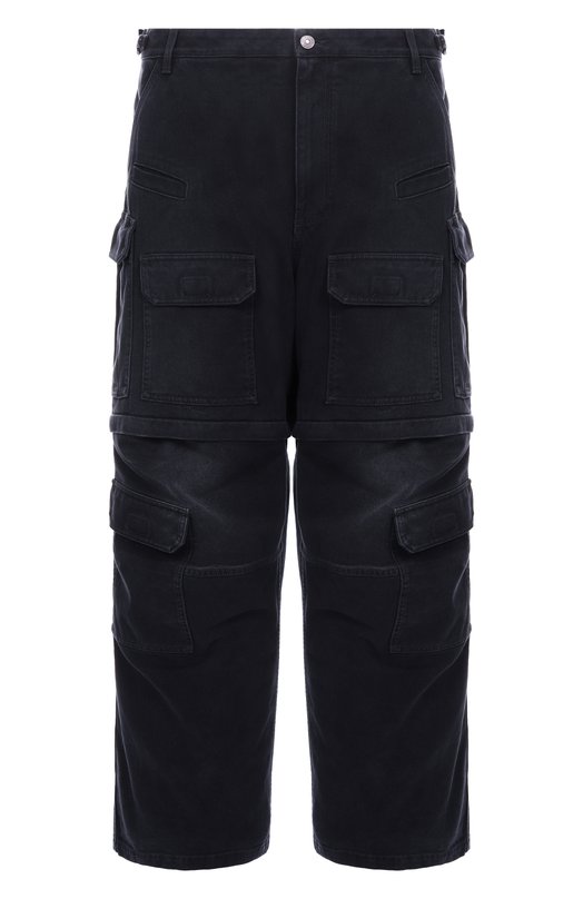 Джинсы-шорты Balenciaga 783695/TNW11 Чёрный 783695/TNW11