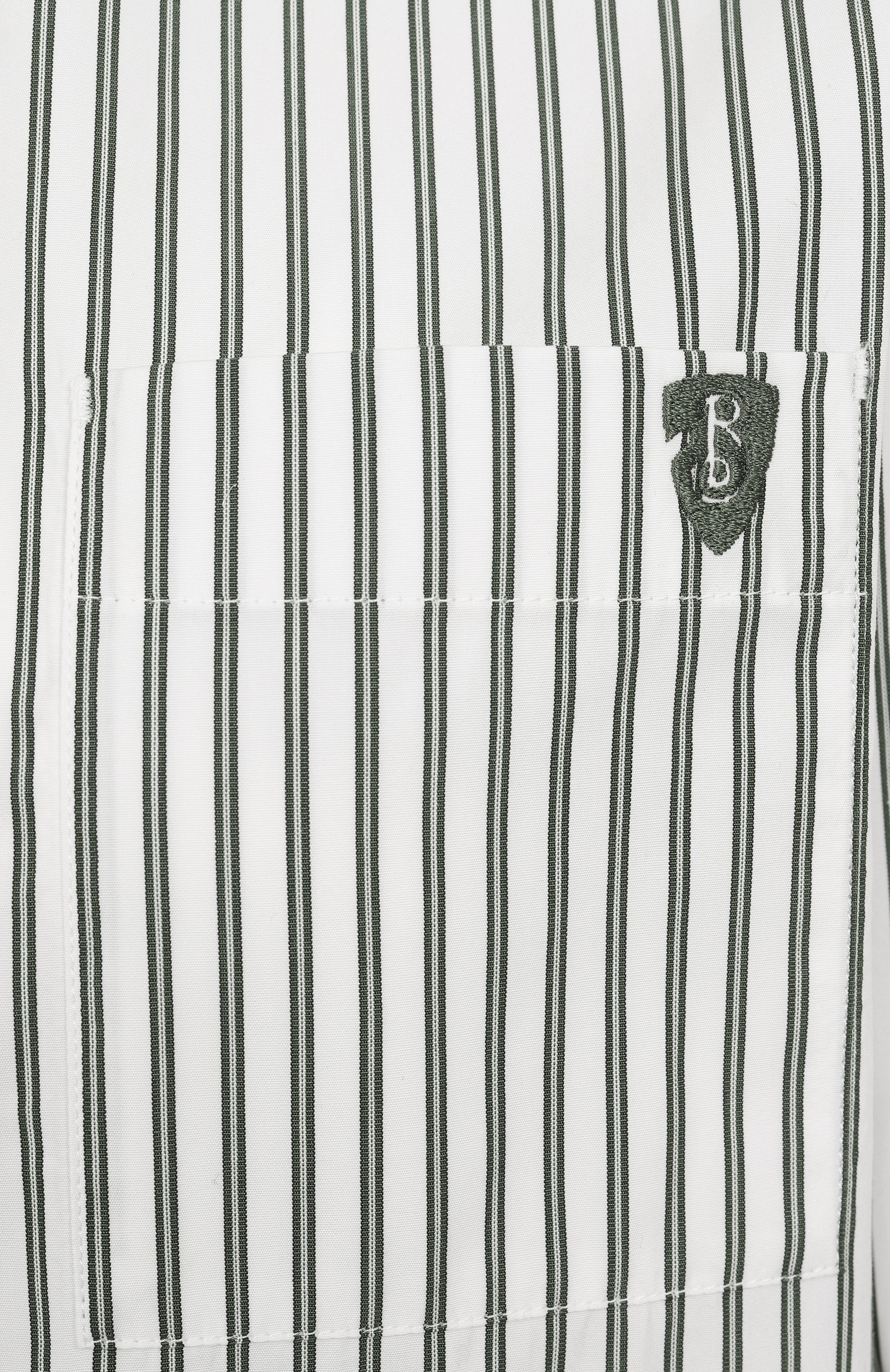 Хлопковая рубашка BURBERRY, арт. 8102550, фото 6