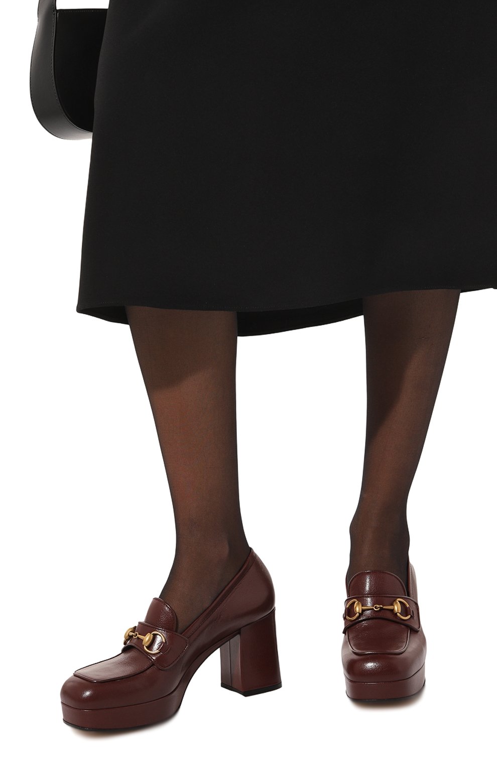 Кожаные туфли GUCCI, арт. 572228 0G0V0, фото 3