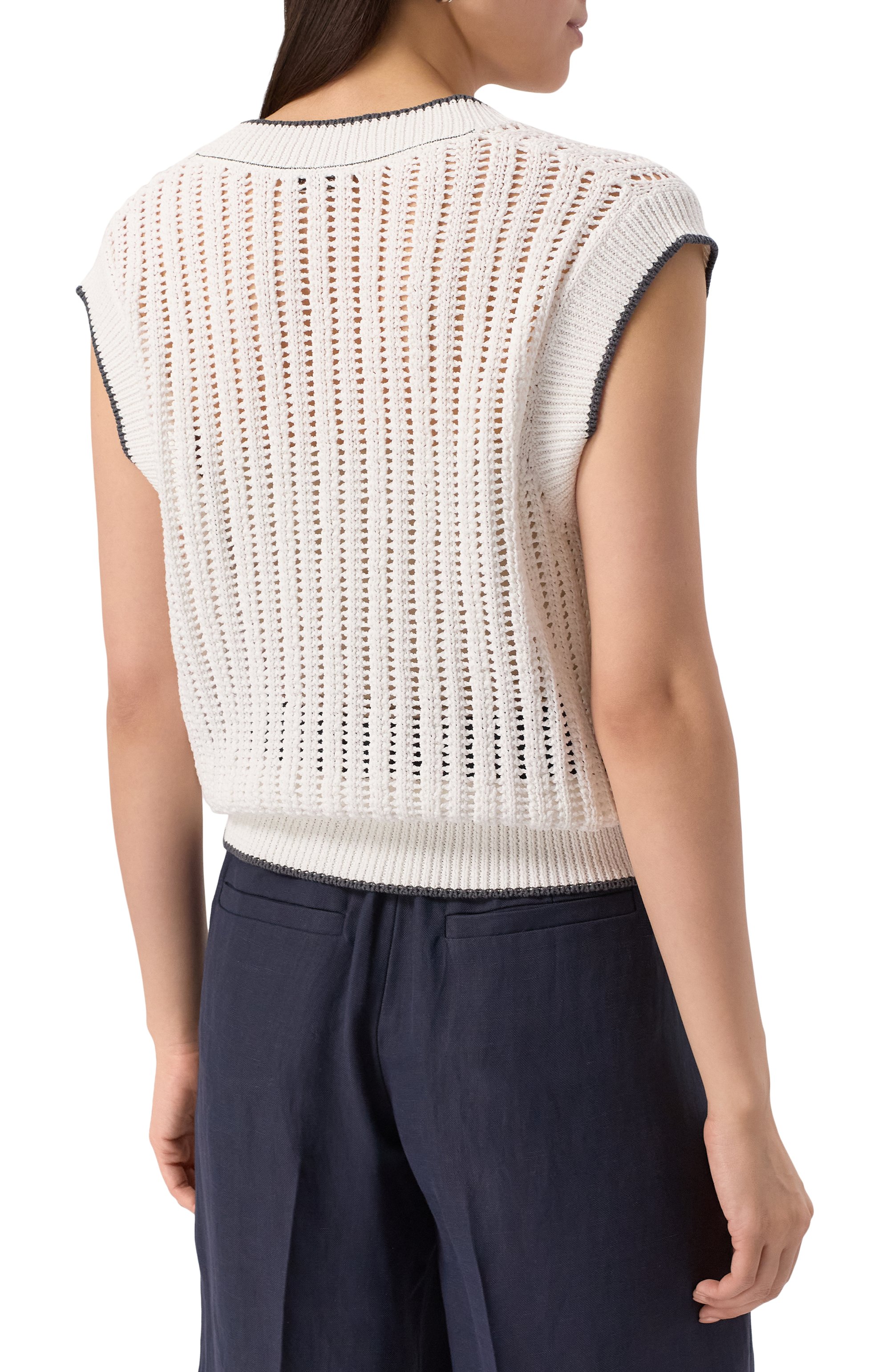 Хлопковый жилет BRUNELLO CUCINELLI, арт. MSB582002, фото 4