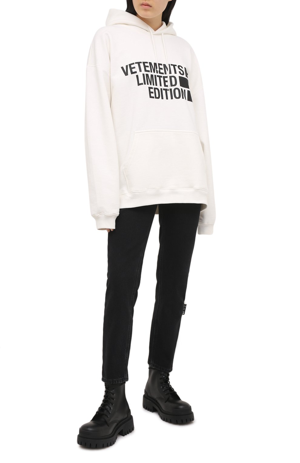 Хлопковое худи VETEMENTS, арт. UE51TR820W 1604/W, фото 2