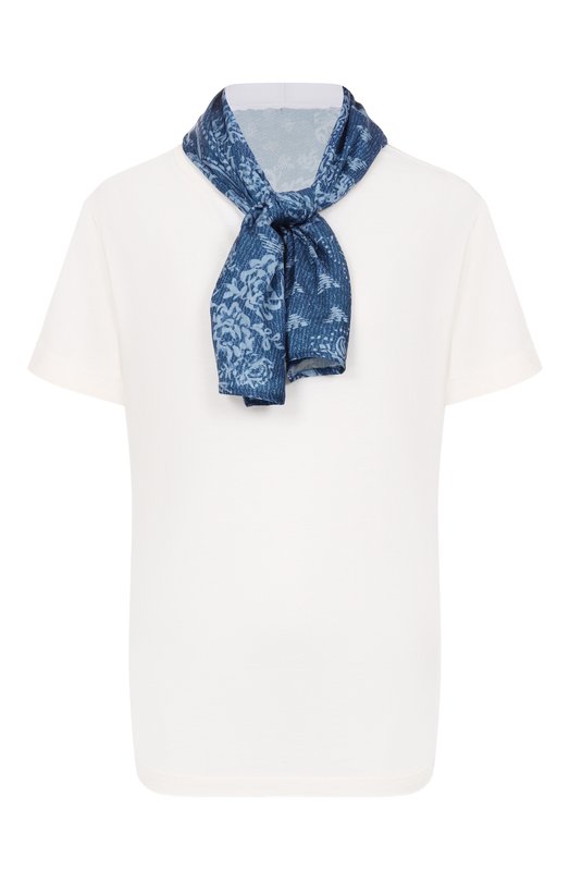 Хлопковая футболка Emporio Armani EW003601/AF13318 Белый EW003601/AF13318