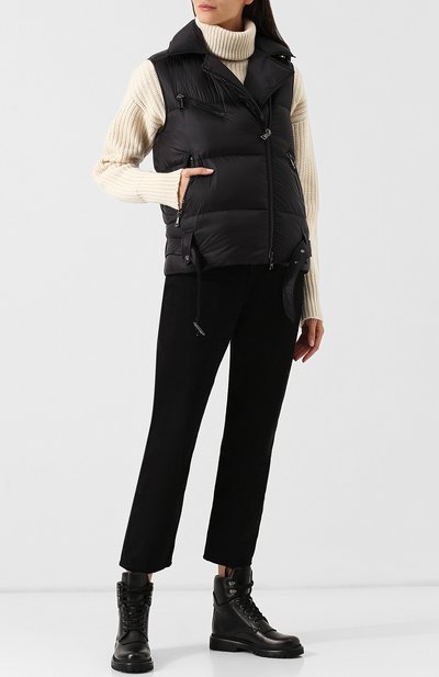 Стеганый жилет с поясом и карманами MONCLER, арт. D2-093-48313-44-53048, фото 2