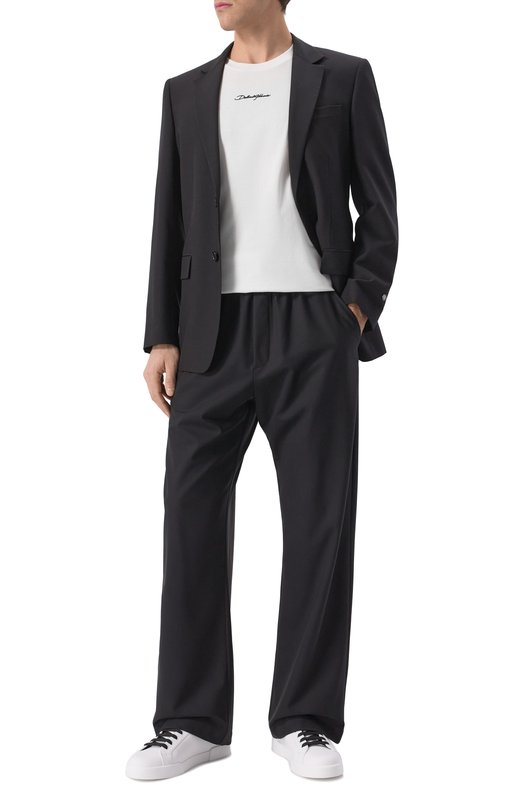 Хлопковая футболка Dolce & Gabbana G8RN8Z/G7NUB Белый  G8RN8Z/G7NUB Фото 2