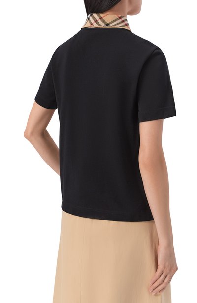 Хлопковое поло BURBERRY, арт. 8119392, фото 4