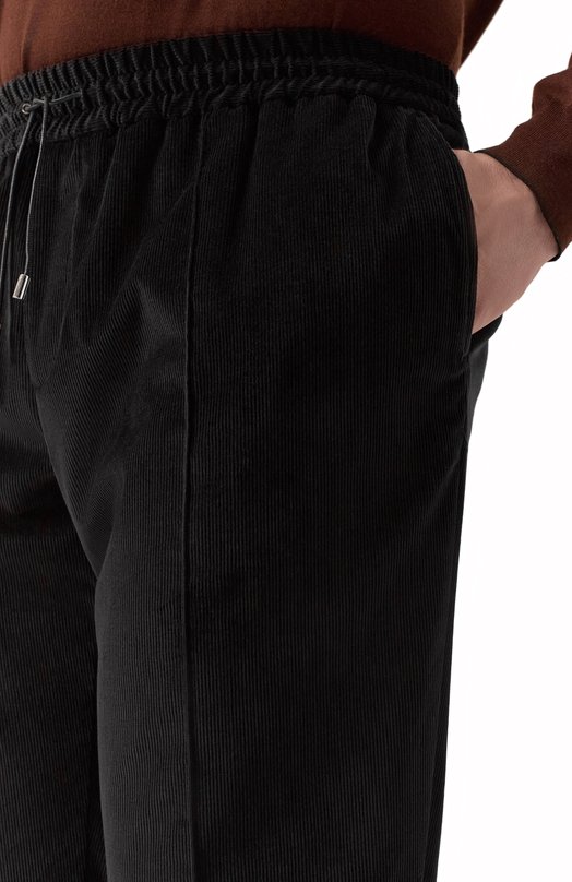 Вельветовые брюки Zilli CPA00FM013152010U_001 Чёрный  CPA00FM013152010U_001 Фото 5