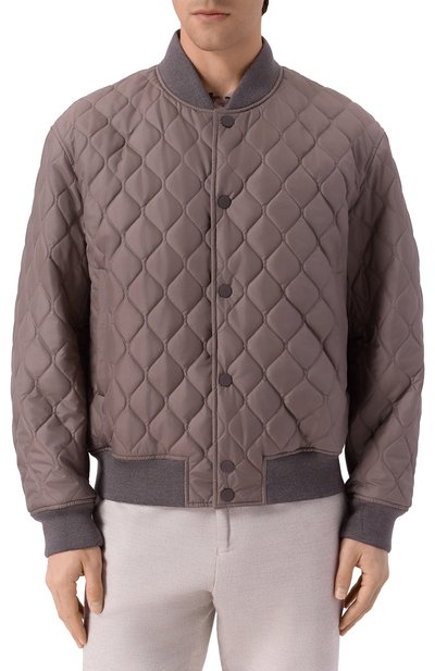 Шелковый бомбер MVST, арт. M25.1PM.0005/ZEGNA SILKY, фото 3