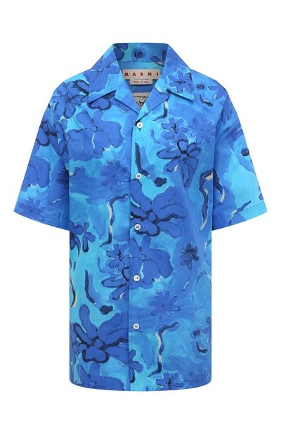 Хлопковая рубашка MARNI, арт. CAMA0383M0/UTC230, фото 1