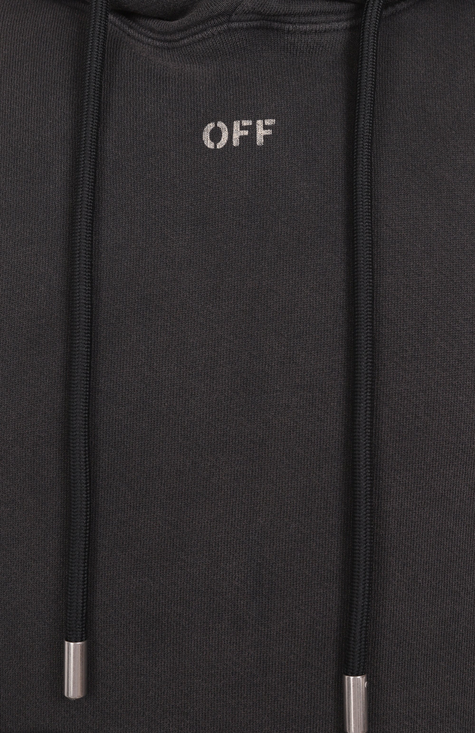 Хлопковое худи OFF-WHITE, арт. 0MBB085S25FLE00P, фото 6