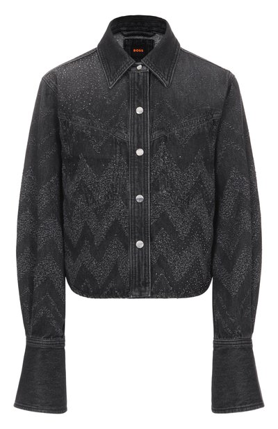 Женская джинсовая куртка BOSS ORANGE, арт. 50548445