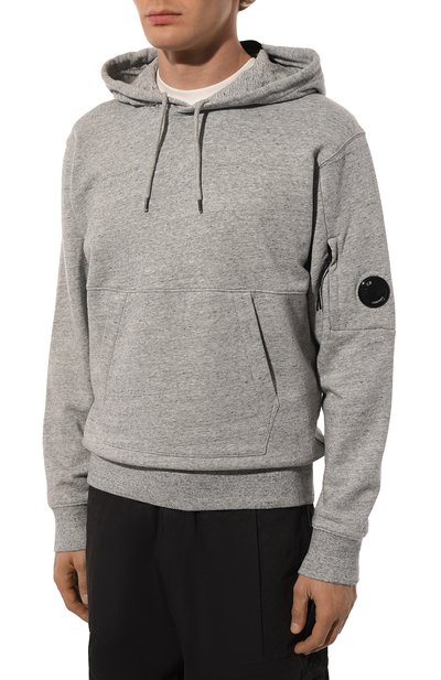 Хлопковое худи C.P. COMPANY, арт. 17CMSS024A005086W, фото 3