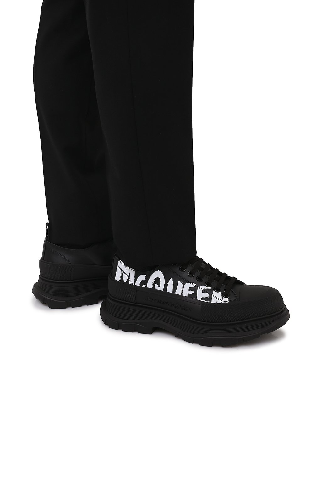 Кожаные ботинки tread slick ALEXANDER MCQUEEN, арт. 682423/WIABD, фото 3