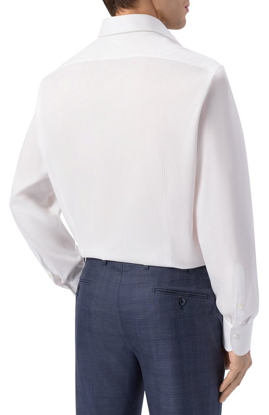 Хлопковая сорочка Van Laack VL-MIVARA-TF/150290 Белый  VL-MIVARA-TF/150290 Фото 4