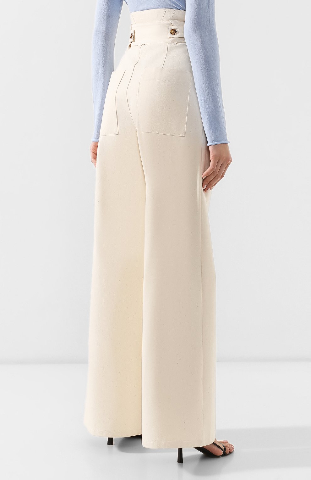 Джинсы с поясом PROENZA SCHOULER, арт. R1926000-DC044, фото 4