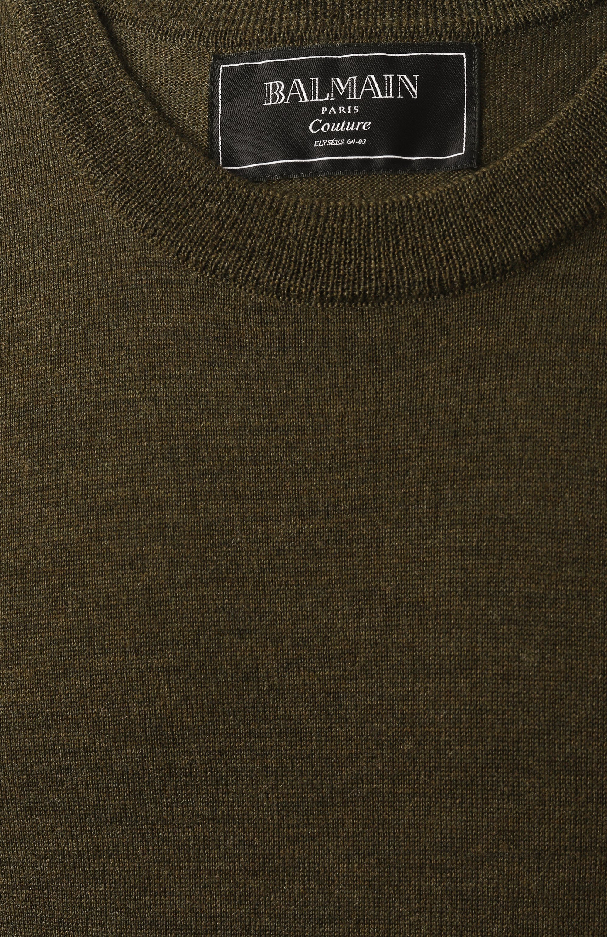 Шерстяной джемпер BALMAIN, арт. EH1AL027/KH92, фото 6