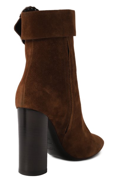 Замшевые ботильоны joplin SAINT LAURENT, арт. 551804/BT300, фото 5