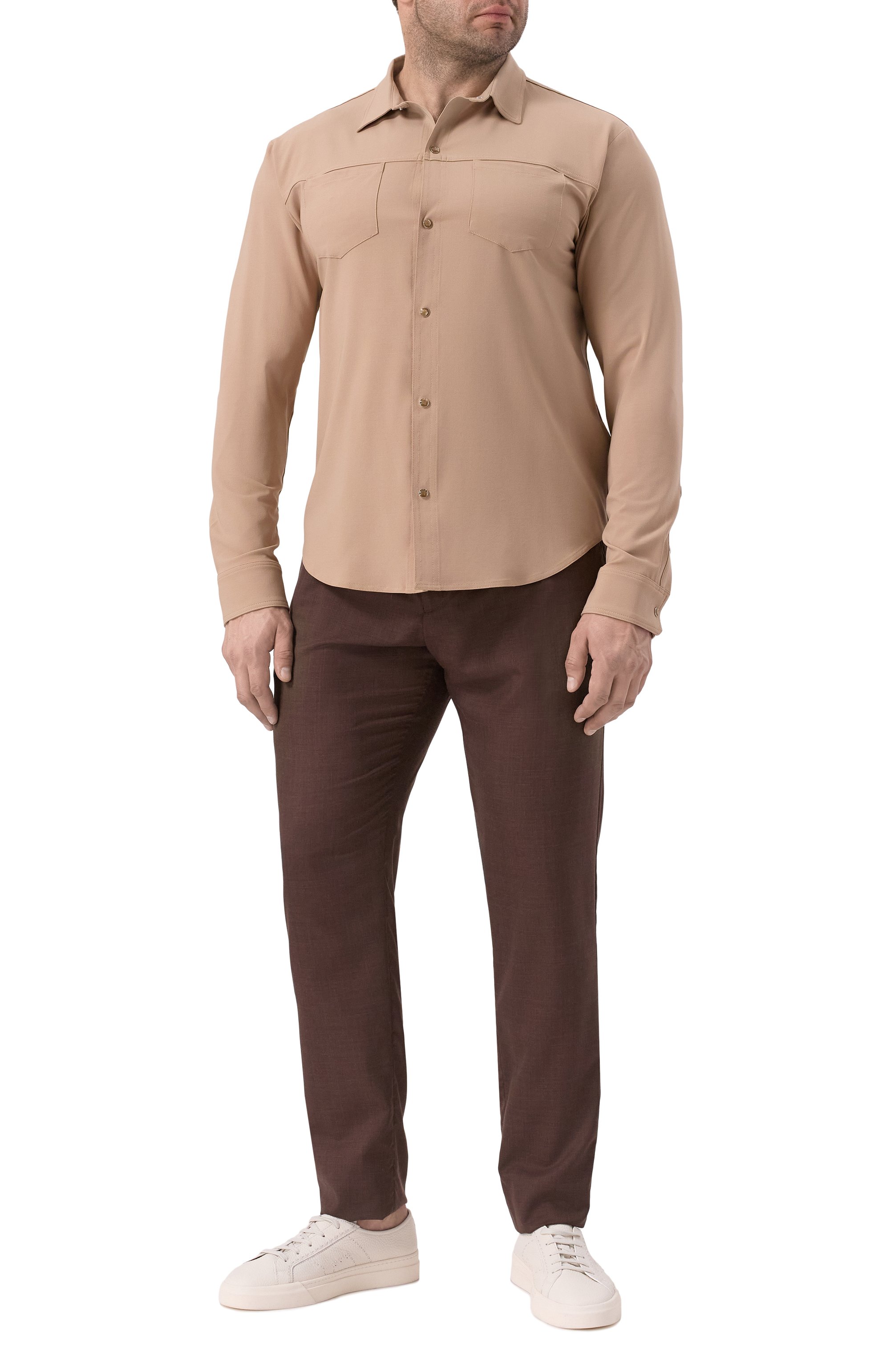 Шерстяная рубашка MARCO PESCAROLO, арт. ZEUS/5116/54, фото 2