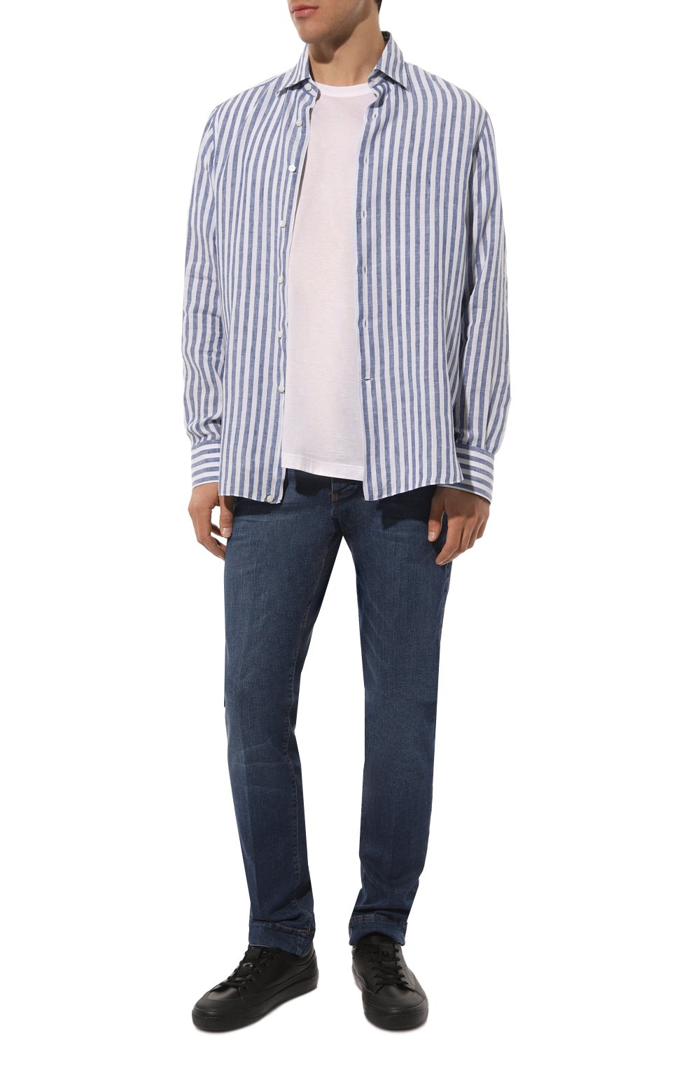 Льняная рубашка STEFANO RICCI, арт. MC003685/LX2511, фото 2