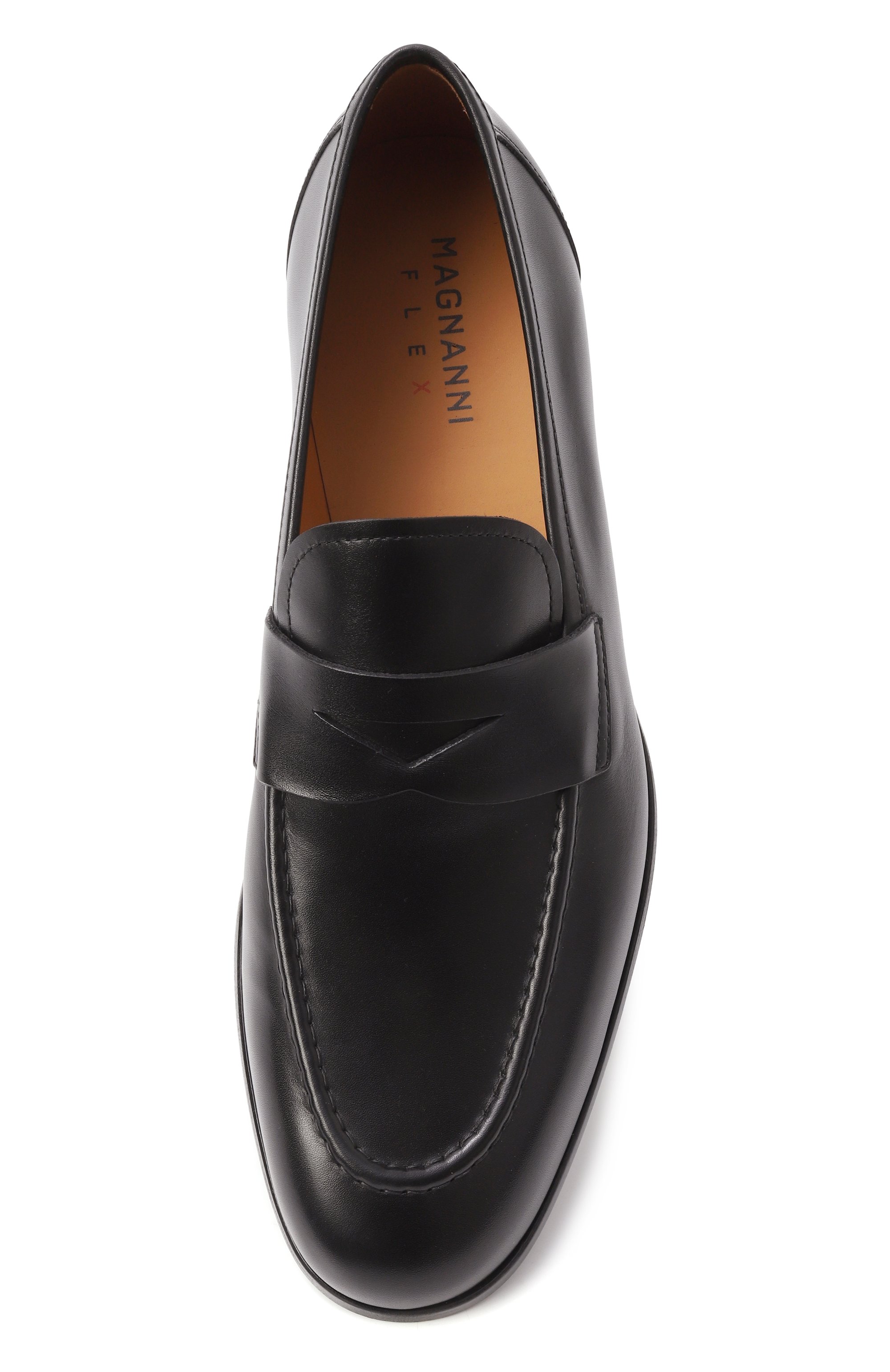 Кожаные пенни-лоферы magico penny MAGNANNI, арт. 25982/B0LTY, фото 6