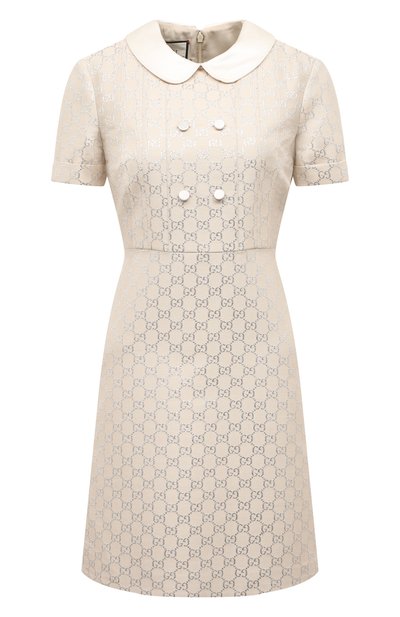 Женское платье из шерсти и шелка GUCCI, арт. 628947 ZAE07