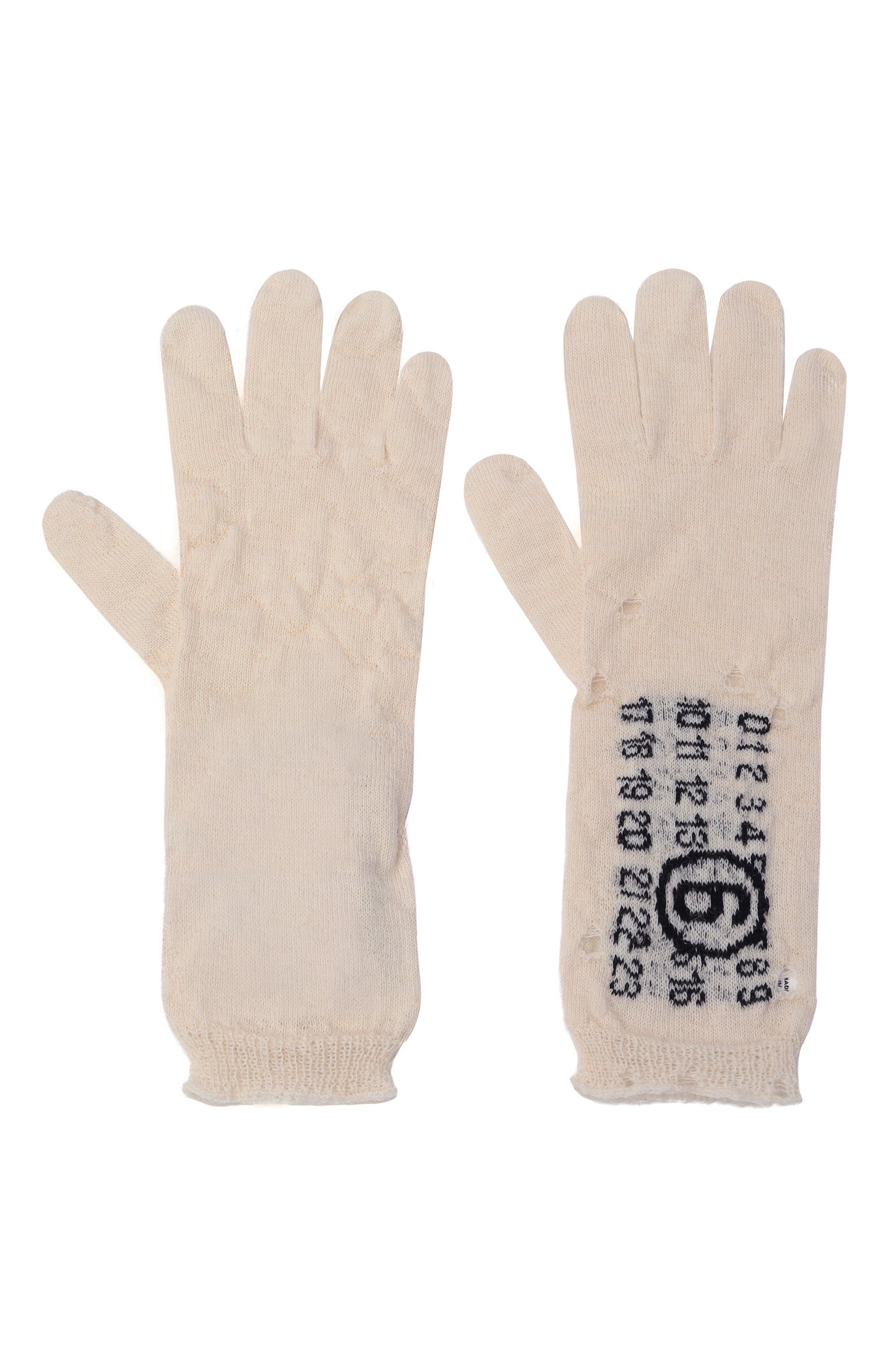 Шерстяные перчатки MM6, арт. S52TS0043/M13135, фото 4