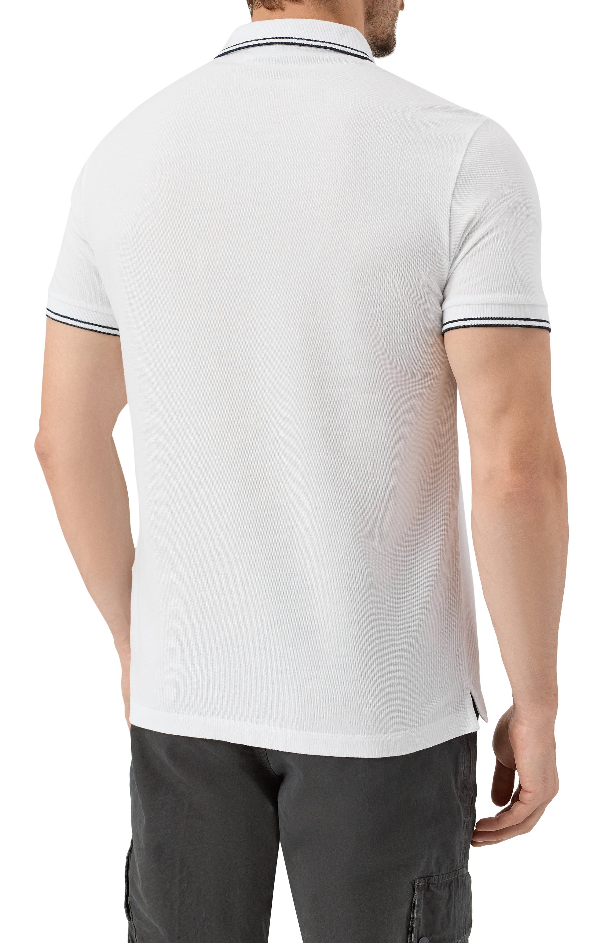 Хлопковое поло STONE ISLAND, арт. K1S1522002SCS0018, фото 4