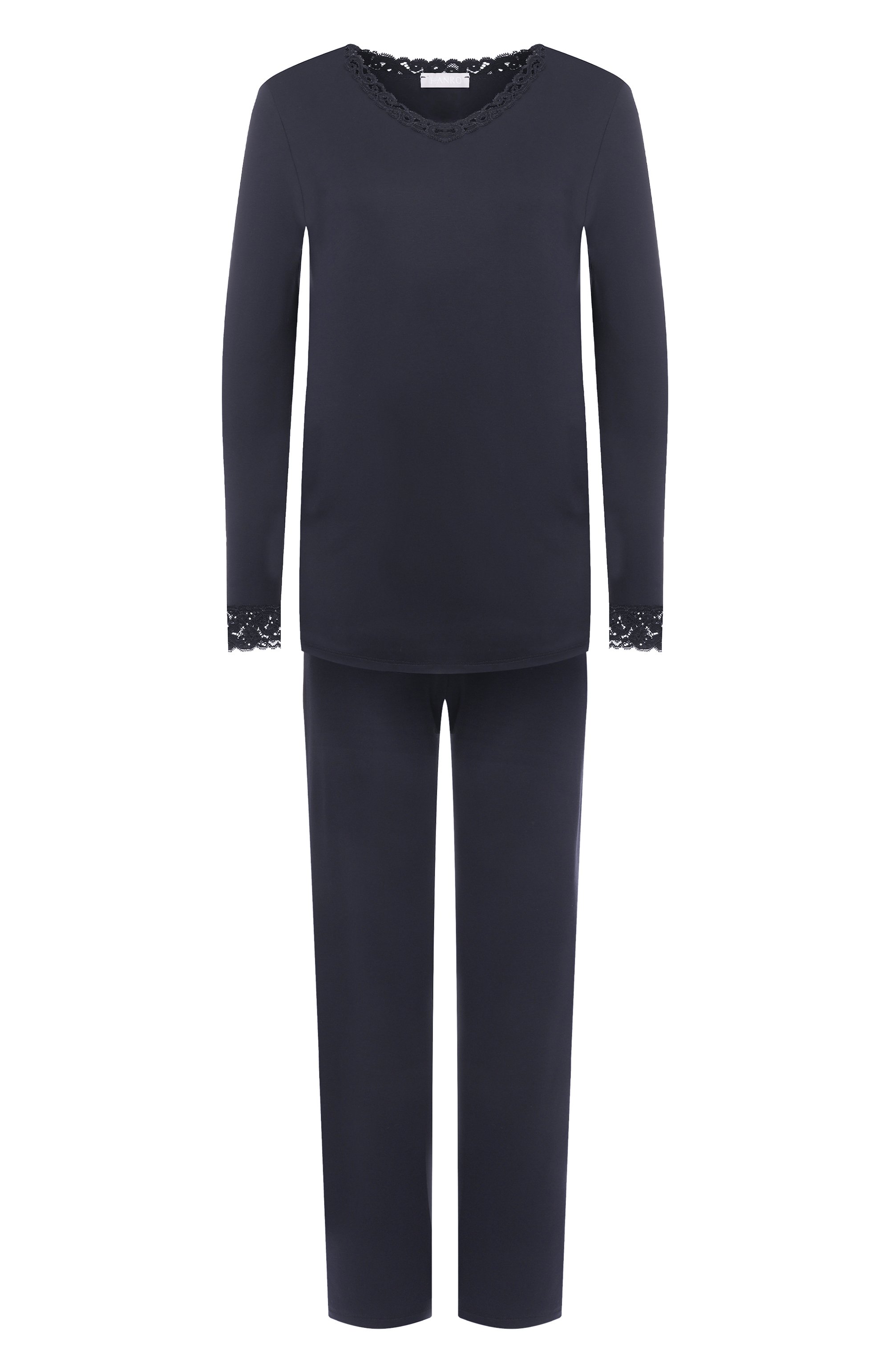 Хлопковая пижама HANRO, арт. 077041, фото 1