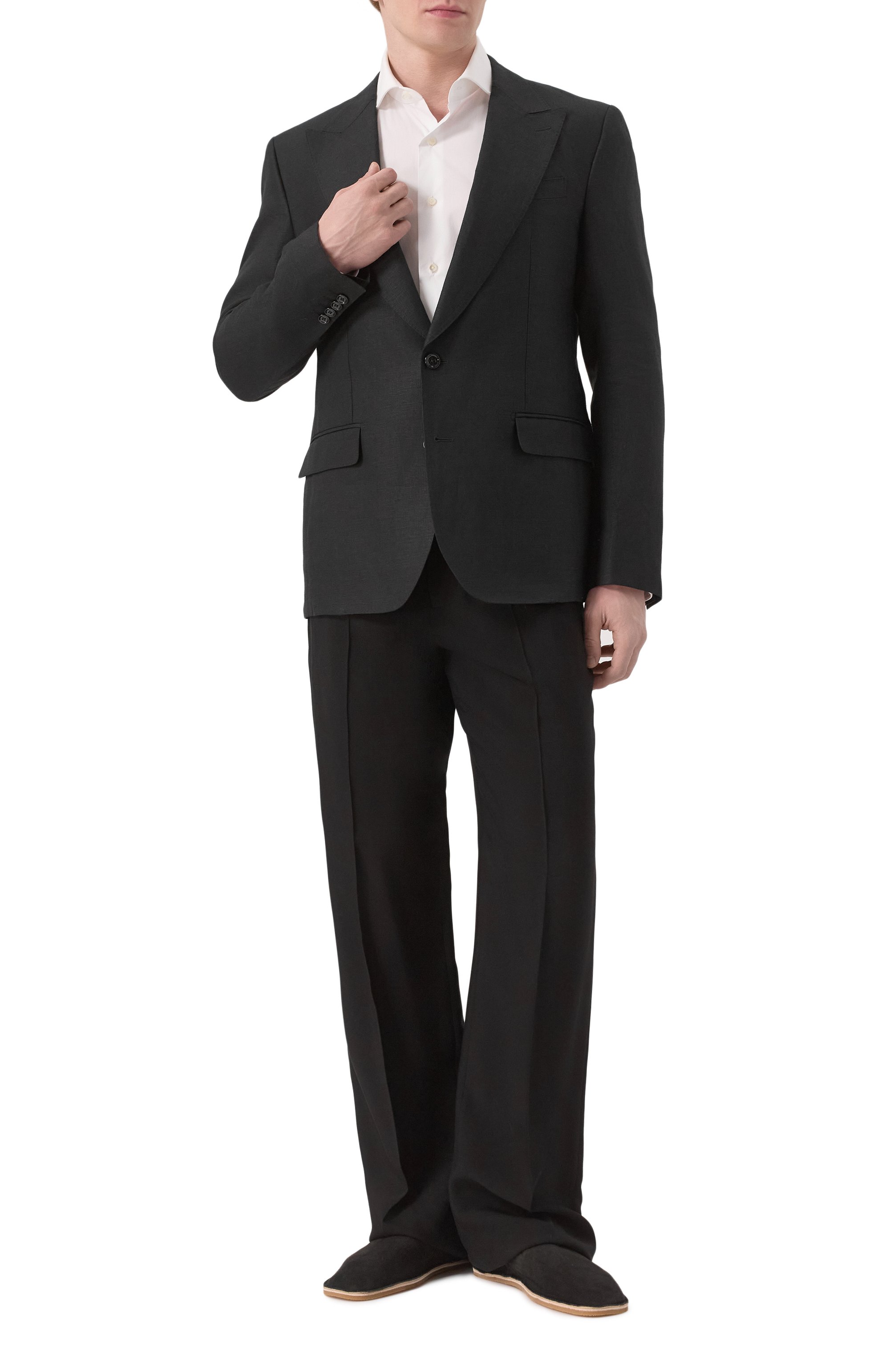 Льняной пиджак DOLCE & GABBANA, арт. G2QS6T/FU4MC, фото 3