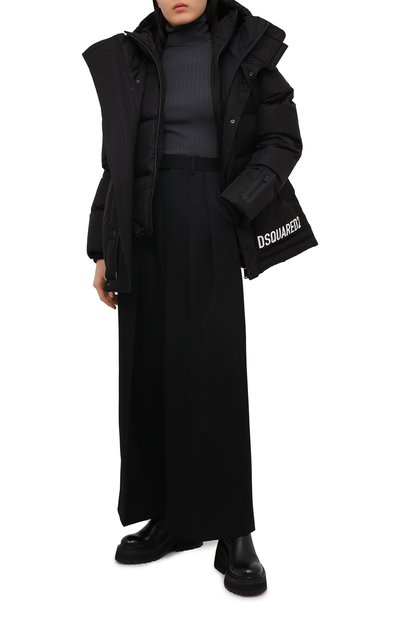 Комплект из куртки и жилета DSQUARED2 черного цвета по цене 107500 руб., арт. S72AM0873/S53355, фото 2 Комплект из куртки и жилета DSQUARED2, арт. S72AM0873/S53355, фото 2