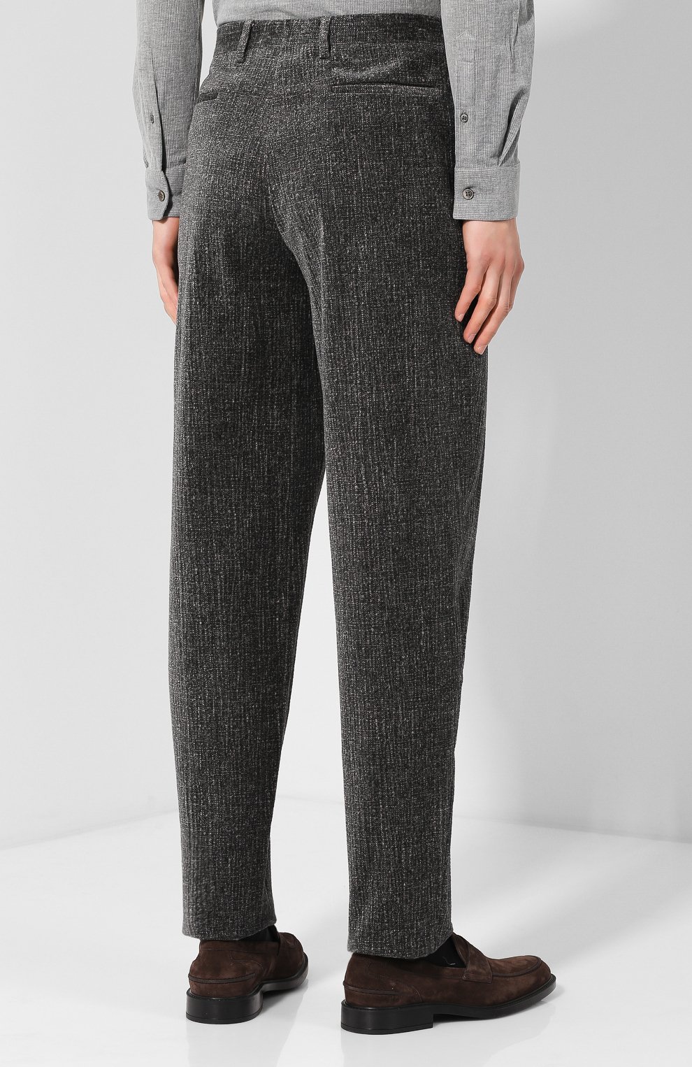 Хлопковые брюки GIORGIO ARMANI, арт. 8WGPP00Z/T0062, фото 4