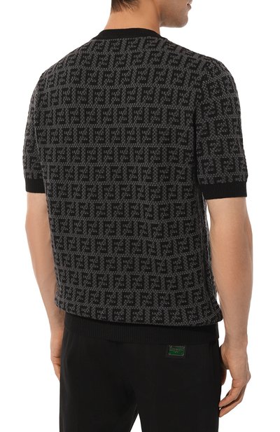 Джемпер из шерсти и хлопка FENDI, арт. FZX050/AKFS/F1HXU, фото 4