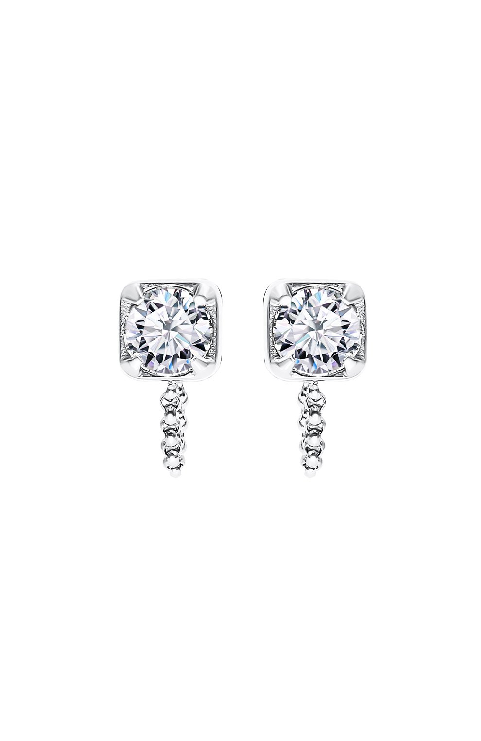 Серьги JIL SANDER серебряного цвета по цене 56250 руб., арт. J11VG0071 P6734, фото 1 Серьги JIL SANDER, арт. J11VG0071 P6734, фото 1