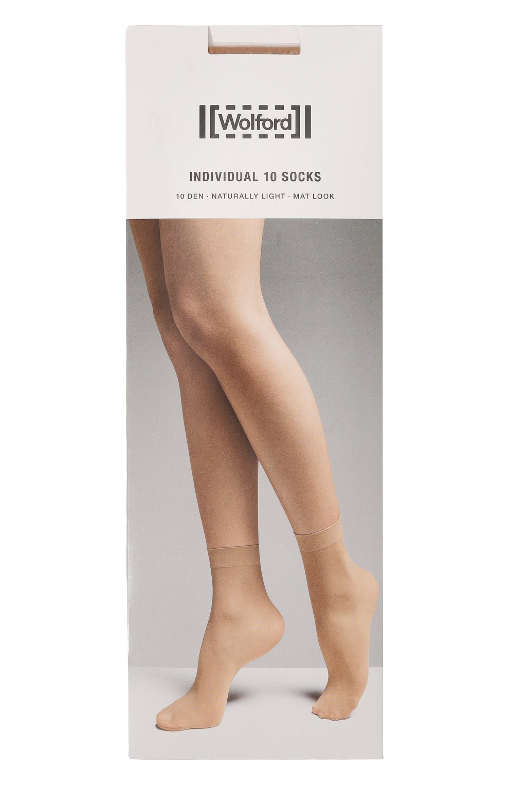 Носки WOLFORD бежевого цвета по цене 3900 руб., арт. 41260, фото 1 Носки WOLFORD, арт. 41260, фото 1
