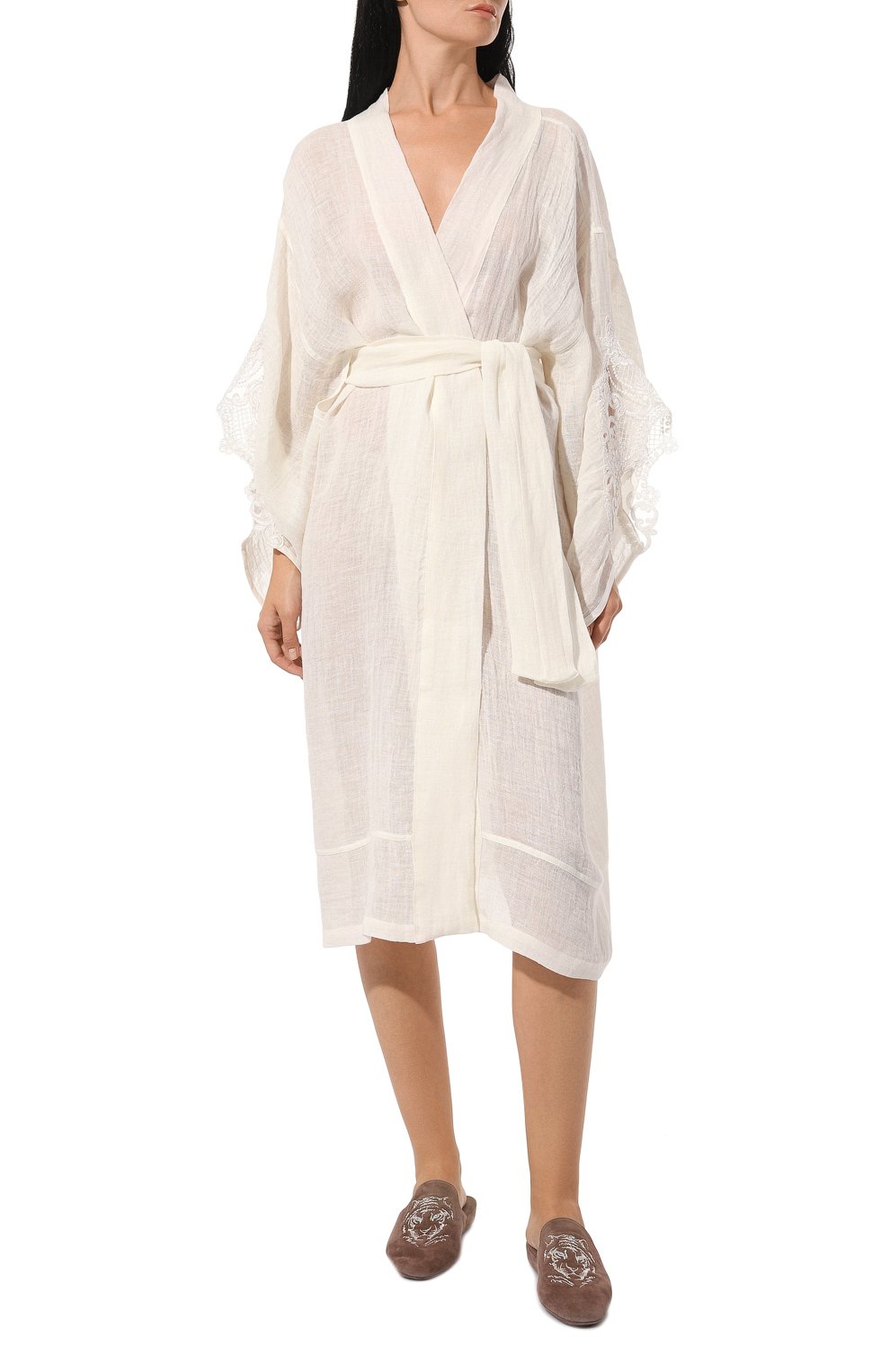 Халат изо льна и вискозы MAURIZIO, арт. MZS3/W07120275, фото 3