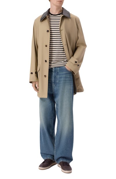 Мужские кожаные кеды ball star GOLDEN GOOSE DELUXE BRAND, арт. GMF00117.F008888