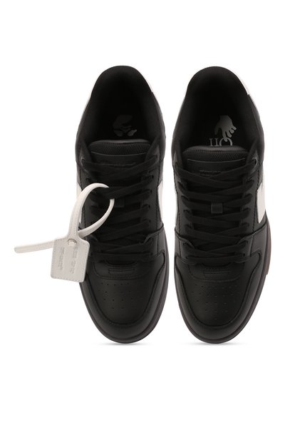 Кожаные кеды out of office OFF-WHITE, арт. 0MIA189C99LEA0011001, фото 4