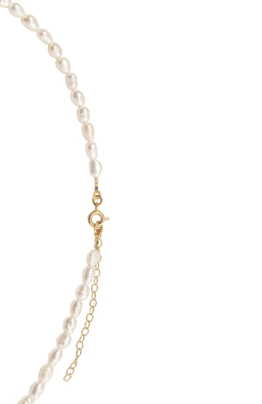 Колье Bonvo BRAID PEARL/G0LD Белый  BRAID PEARL/G0LD Фото 4