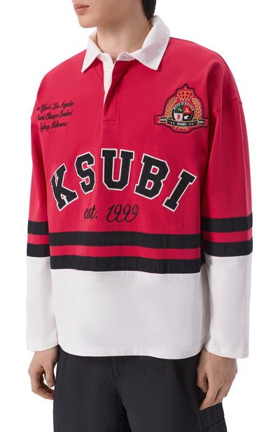 Хлопковое поло KSUBI, арт. MPS26FT002, фото 3