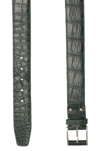 Ремень из кожи крокодила ZILLI, арт. MJL-NADAE-01010/0819/CP0R, фото 2