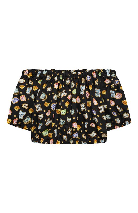 Костюм из топа и шорт Moschino Чёрный, белый, фото 2