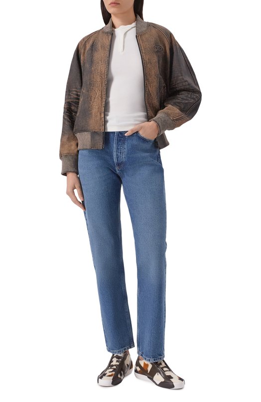 Текстильные кеды S-Slante-D Diesel Y03804/P7485 Разноцветный  Y03804/P7485 Фото 3